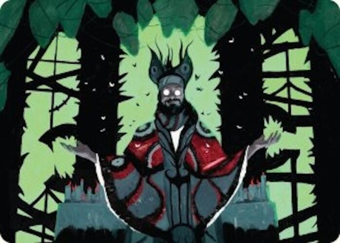 Victor, Valgavoth's Seneschal Art Card (23/54) [Duskmourn: House of Horror Art Series] Magic: The Gathering