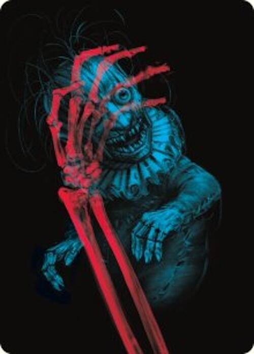 Marvin, Murderous Mimic Art Card [Duskmourn: House of Horror Art Series] Magic: The Gathering