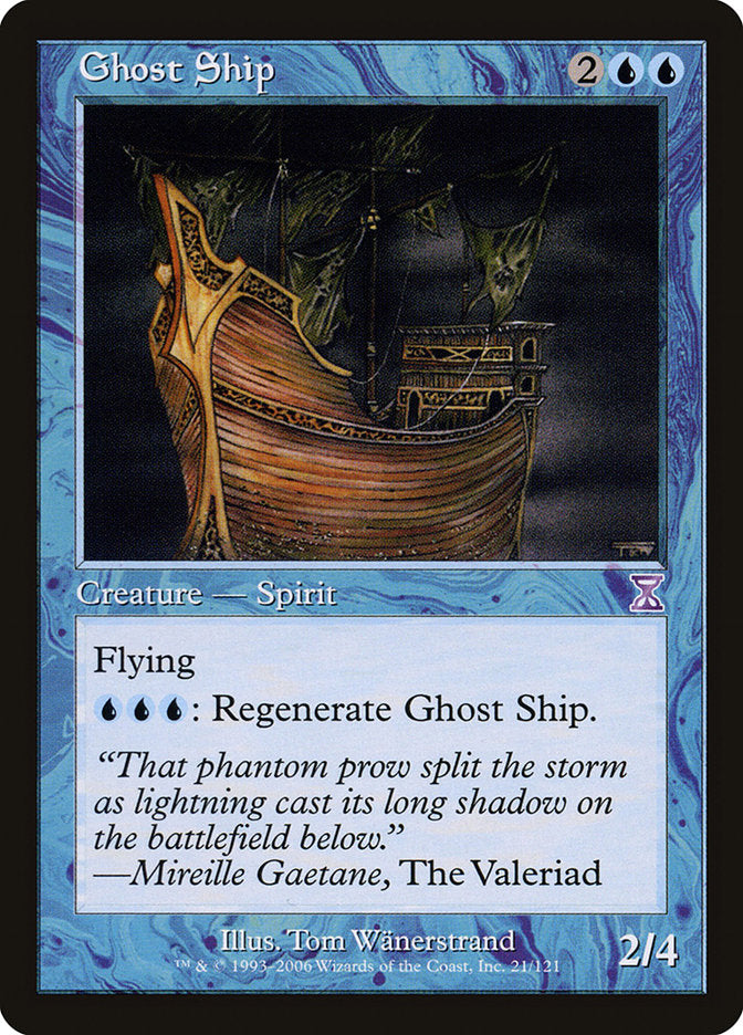 Ghost Ship [Time Spiral Timeshifted] Magic: The Gathering