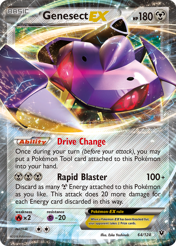 Genesect EX (64/124) [XY: Fates Collide] Pokémon