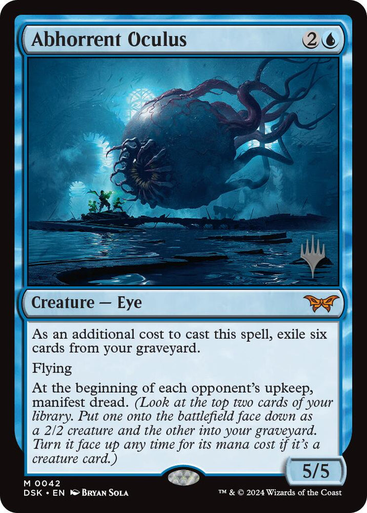 Abhorrent Oculus (Promo Pack) [Duskmourn: House of Horror Promos] Magic: The Gathering