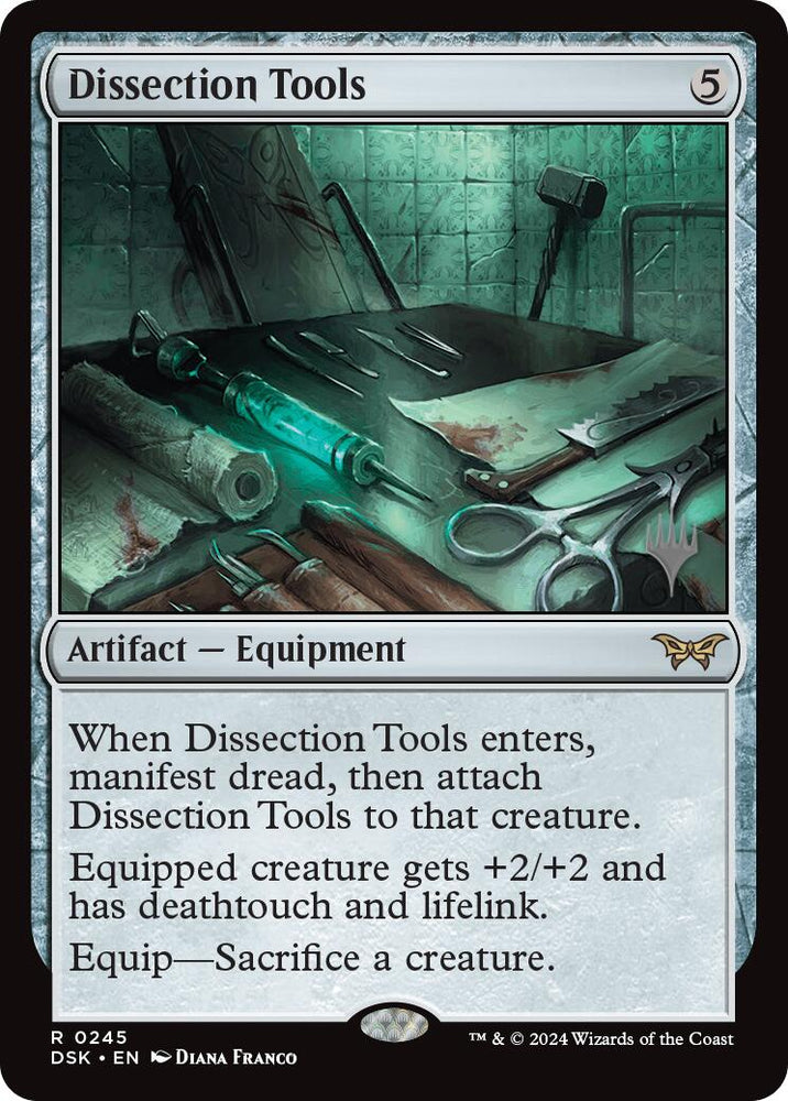 Dissection Tools (Promo Pack) [Duskmourn: House of Horror Promos] Magic: The Gathering