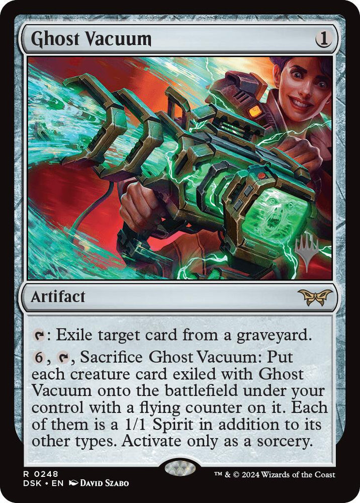 Ghost Vacuum (Promo Pack) [Duskmourn: House of Horror Promos] Magic: The Gathering