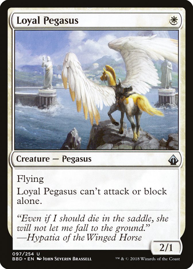 Loyal Pegasus [Battlebond] Magic: The Gathering