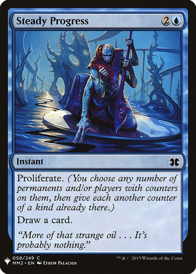 Steady Progress [Mystery Booster] Magic: The Gathering