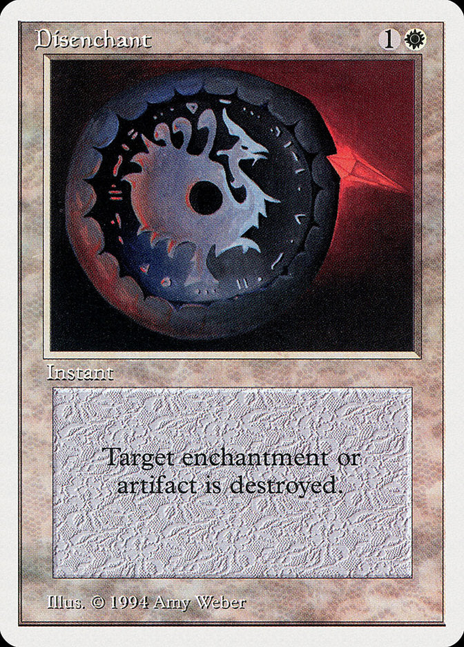 Disenchant [Summer Magic / Edgar] Magic: The Gathering