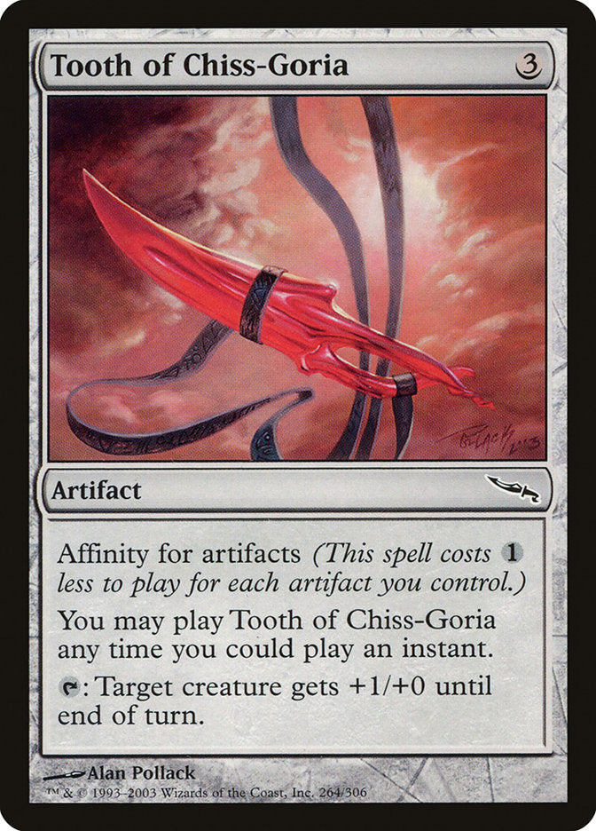 Tooth of Chiss-Goria [Mirrodin] Magic: The Gathering