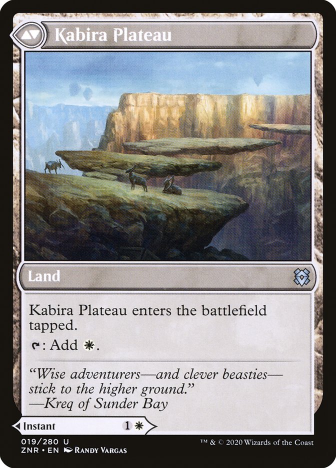 Kabira Takedown // Kabira Plateau [Zendikar Rising] Magic: The Gathering