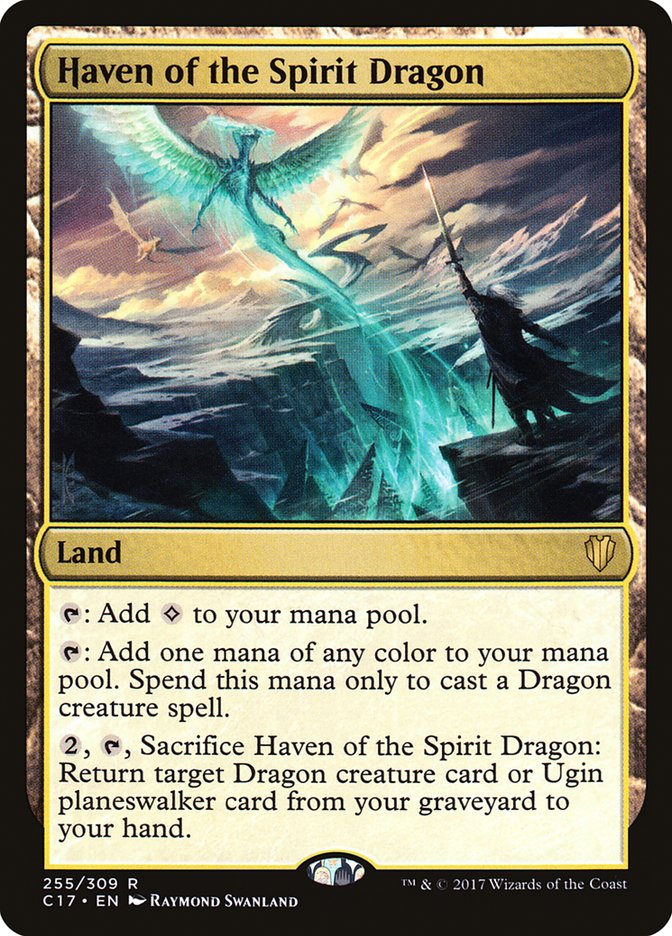 Haven of the Spirit Dragon [Commander 2017] Magic: The Gathering