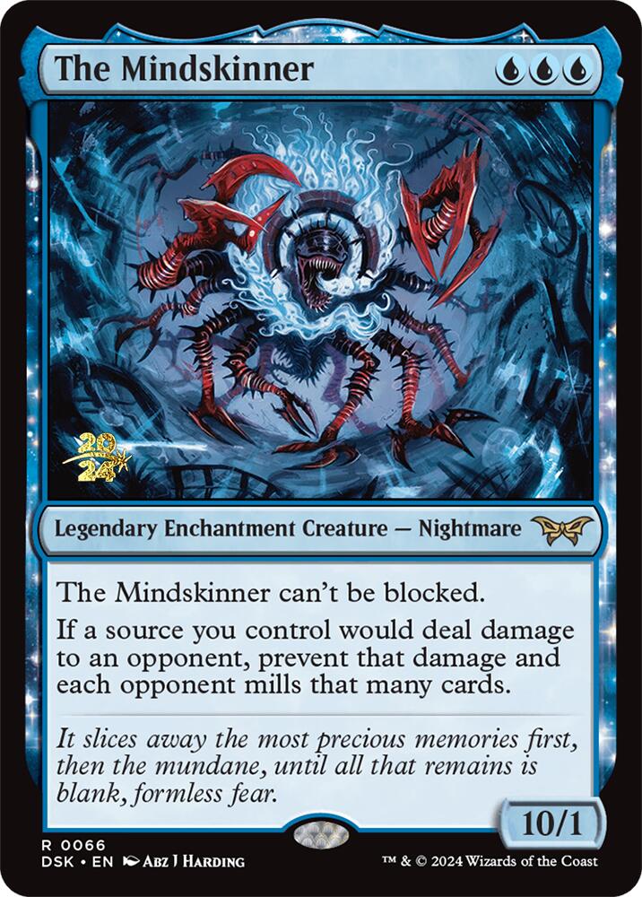 The Mindskinner [Duskmourn: House of Horror Prerelease Promos] Magic: The Gathering