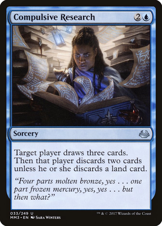 Compulsive Research [Modern Masters 2017] Magic: The Gathering