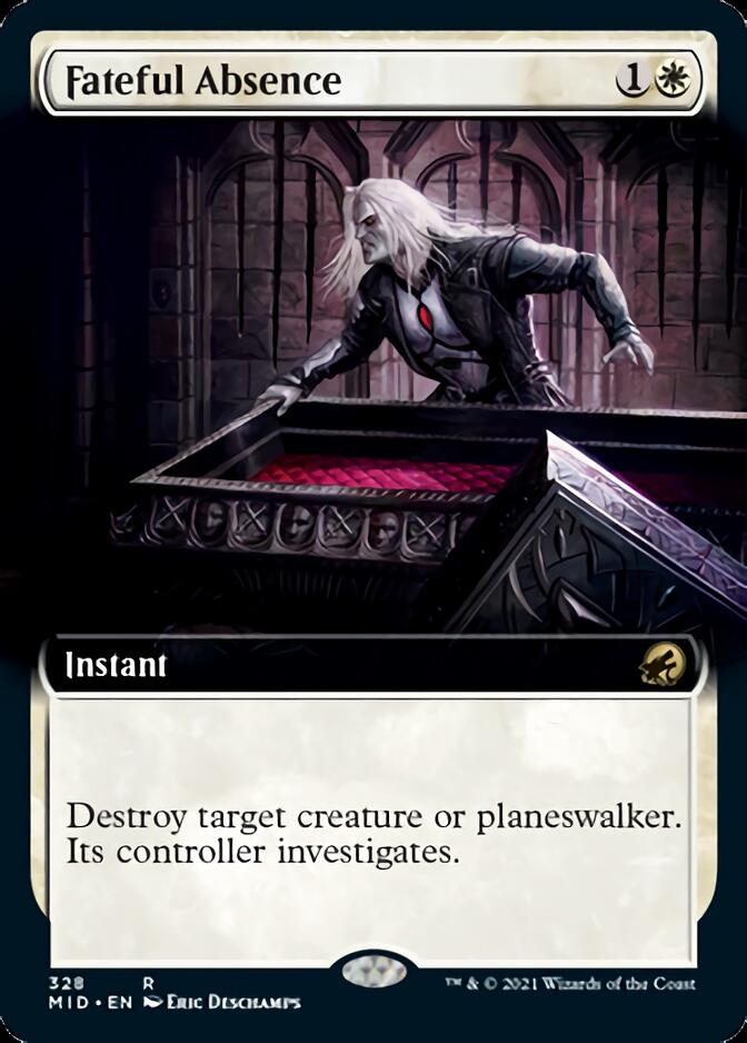 Fateful Absence (Extended Art) [Innistrad: Midnight Hunt] Magic: The Gathering