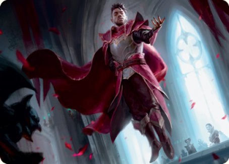 Markov Waltzer Art Card [Innistrad: Crimson Vow Art Series] Magic: The Gathering