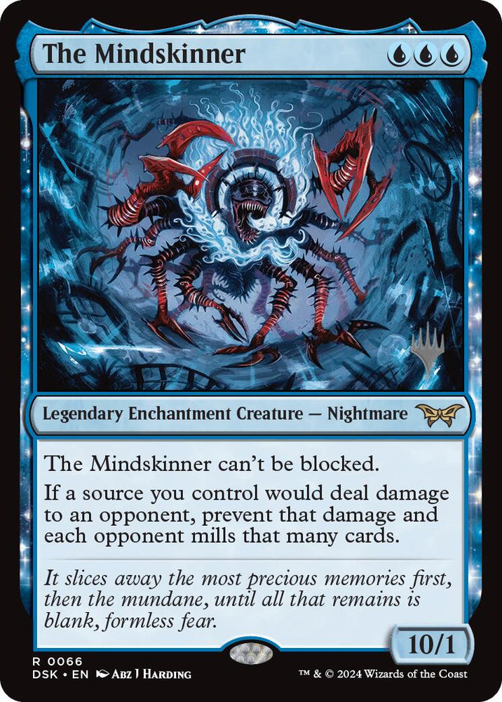 The Mindskinner (Promo Pack) [Duskmourn: House of Horror Promos] Magic: The Gathering
