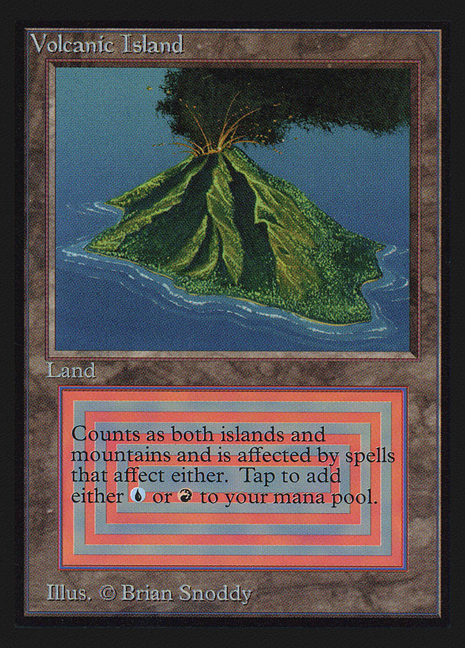 Volcanic Island [International Collectors' Edition] Magic: The Gathering