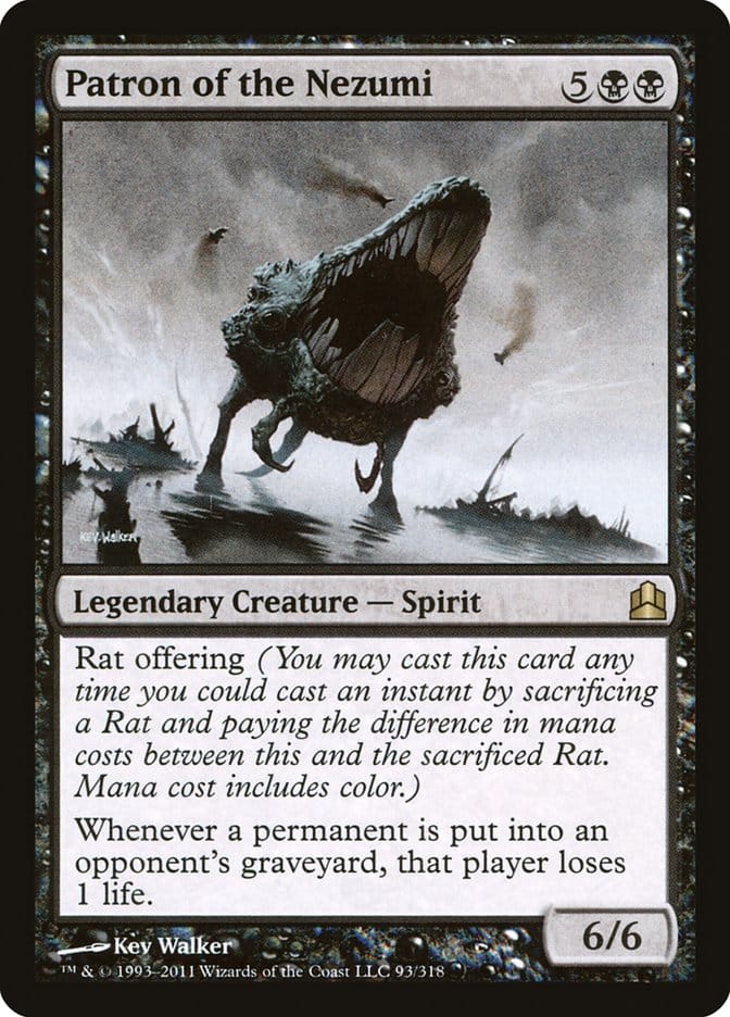 Patron of the Nezumi [Commander 2011] Magic: The Gathering