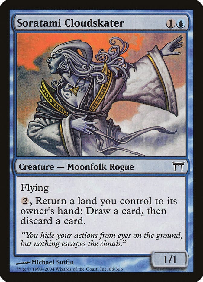 Soratami Cloudskater [Champions of Kamigawa] Magic: The Gathering