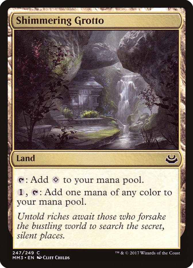 Shimmering Grotto [Modern Masters 2017] Magic: The Gathering