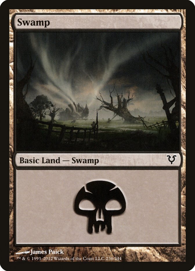 Swamp (236) [Avacyn Restored] Magic: The Gathering