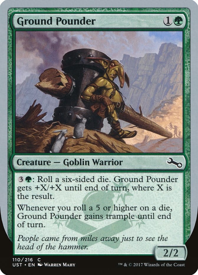 Ground Pounder [Unstable] Magic: The Gathering