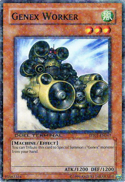 Genex Worker [DT01-EN063] Common Yu-Gi-Oh!