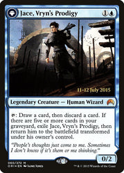 Jace, Vryn's Prodigy // Jace, Telepath Unbound [Magic Origins Prerelease Promos] Magic: The Gathering