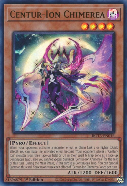 Centur-Ion Chimerea [ROTA-EN016] Ultra Rare - Yugioh Cards For Your TCG Needs!