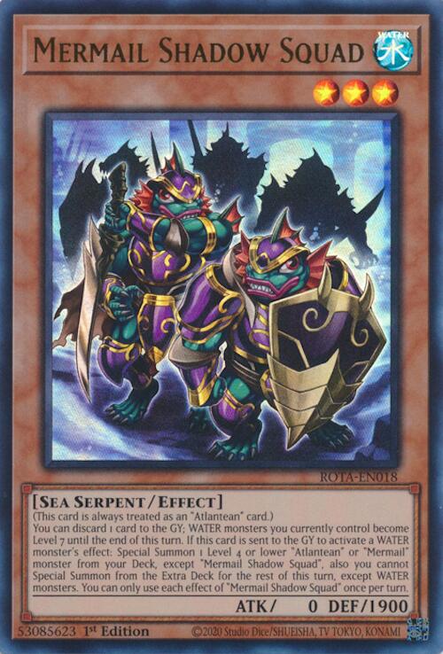 Mermail Shadow Squad [ROTA-EN018] Ultra Rare - Yugioh Cards For Your TCG Needs!