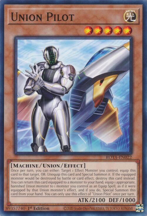 Union Pilot [ROTA-EN022] Common Yu-Gi-Oh!