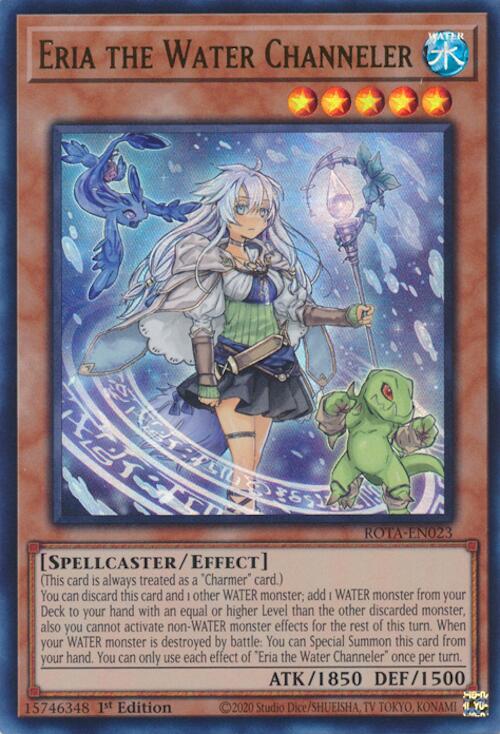 Eria the Water Channeler [ROTA-EN023] Ultra Rare - Yugioh Cards For Your TCG Needs!