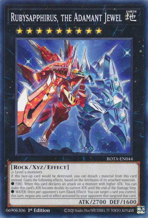 Rubysapphirus, the Adamant Jewel [ROTA-EN044] Common Yu-Gi-Oh!