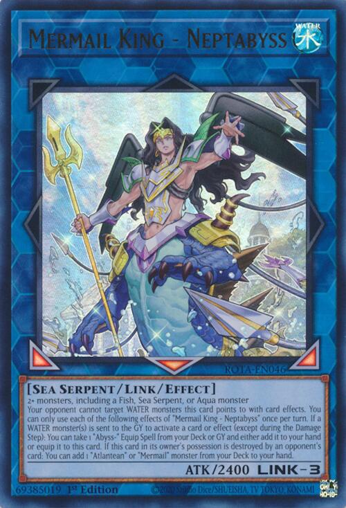 Mermail King - Neptabyss [ROTA-EN046] Ultra Rare - Yugioh Cards For Your TCG Needs!