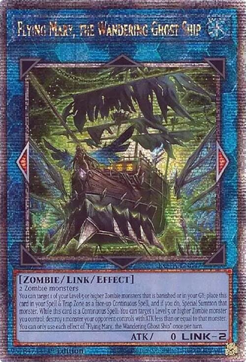 Flying Mary, the Wandering Ghost Ship (Quarter Century Secret Rare) [ROTA-EN047] - Yugioh Cards For Your TCG Needs!