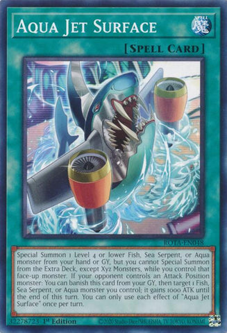 Aqua Jet Surface [ROTA-EN048] Common Yu-Gi-Oh!
