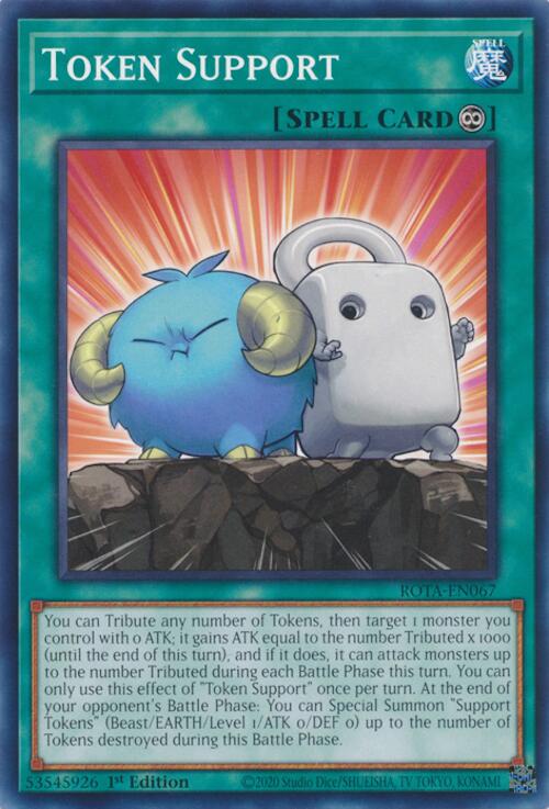 Token Support [ROTA-EN067] Common Yu-Gi-Oh!