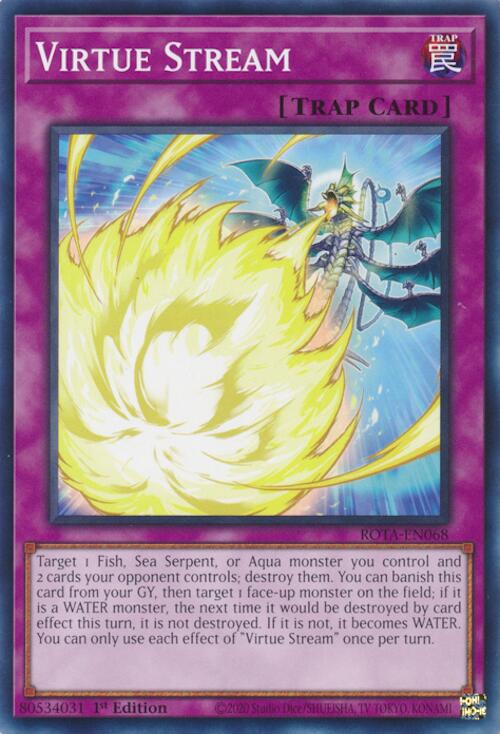Virtue Stream [ROTA-EN068] Common Yu-Gi-Oh!