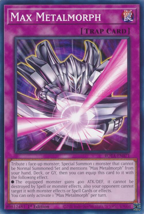 Max Metalmorph [ROTA-EN071] Common Yu-Gi-Oh!