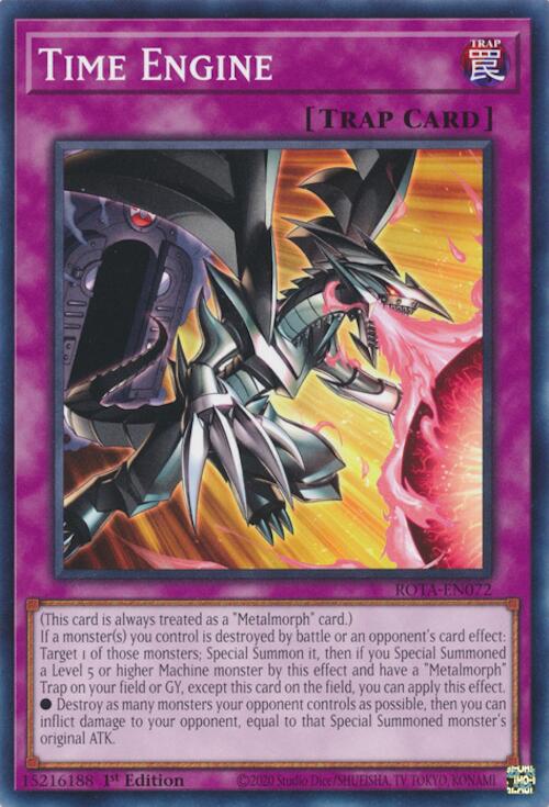 Time Engine [ROTA-EN072] Common Yu-Gi-Oh!