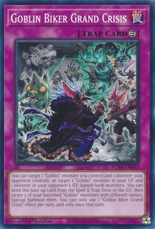 Goblin Biker Grand Crisis [ROTA-EN075] Common Yu-Gi-Oh!