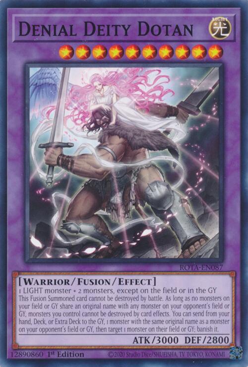 Denial Deity Dotan [ROTA-EN087] Common Yu-Gi-Oh!