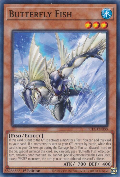 Butterfly Fish [ROTA-EN088] Common Yu-Gi-Oh!