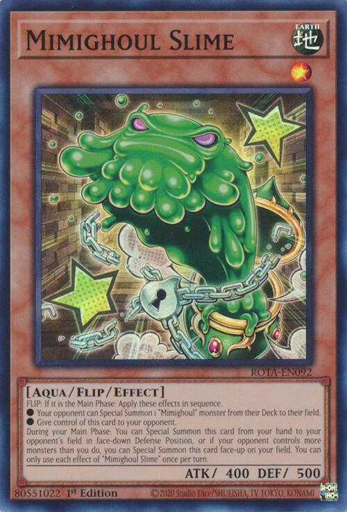 Mimighoul Slime [ROTA-EN092] Super Rare - Yugioh Cards For Your TCG Needs!