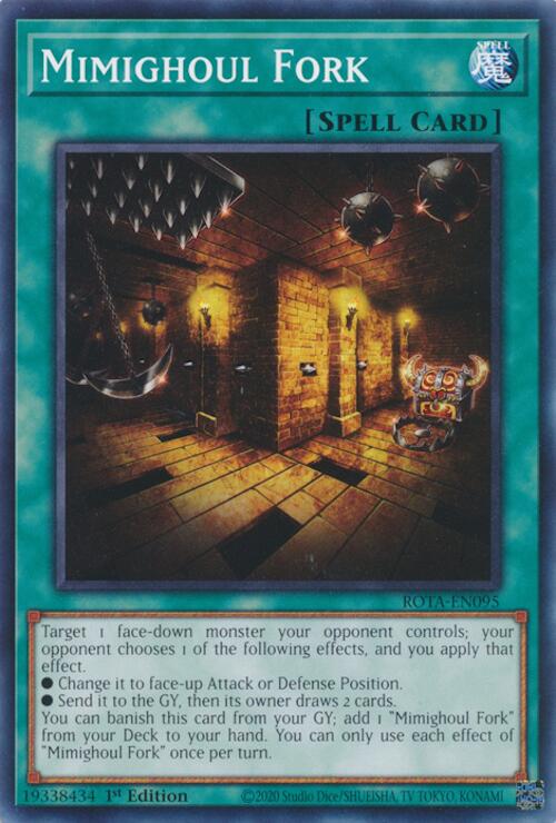 Mimighoul Fork [ROTA-EN095] Common Yu-Gi-Oh!