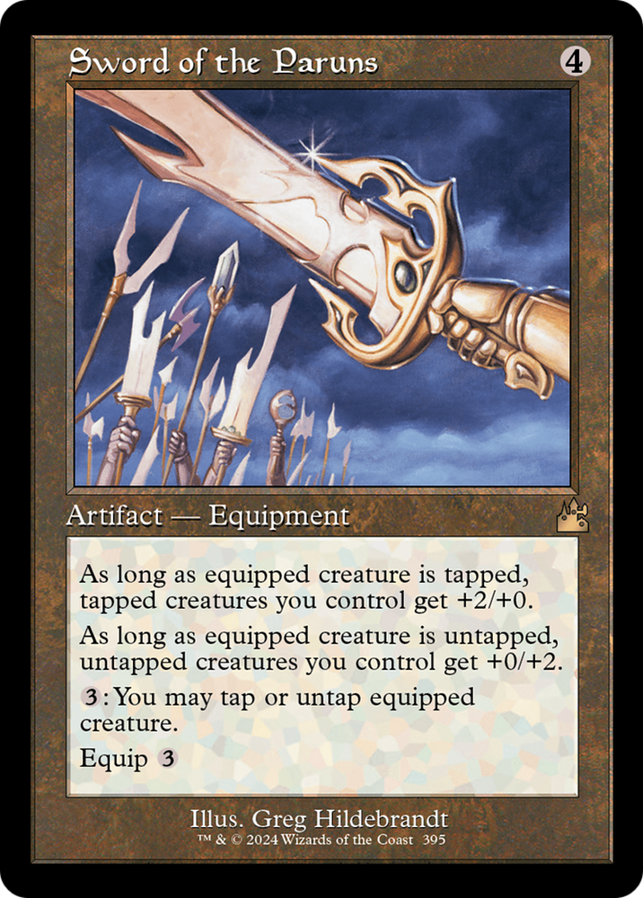 Sword of the Paruns (Retro Frame) [Ravnica Remastered] Magic: The Gathering