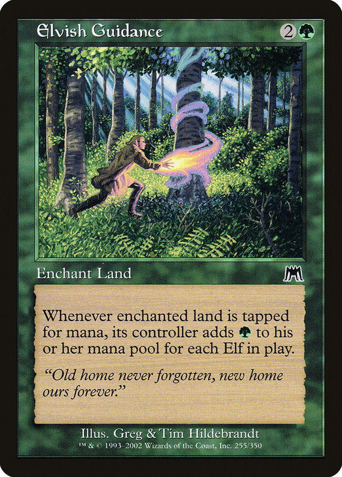 Elvish Guidance [Onslaught] Magic: The Gathering