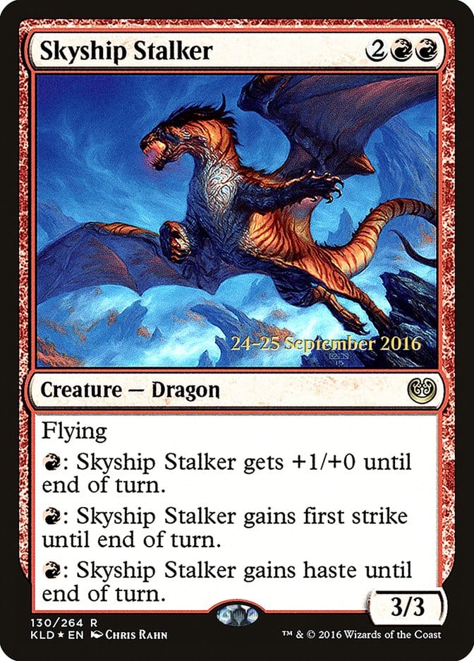 Skyship Stalker [Kaladesh Prerelease Promos] Magic: The Gathering