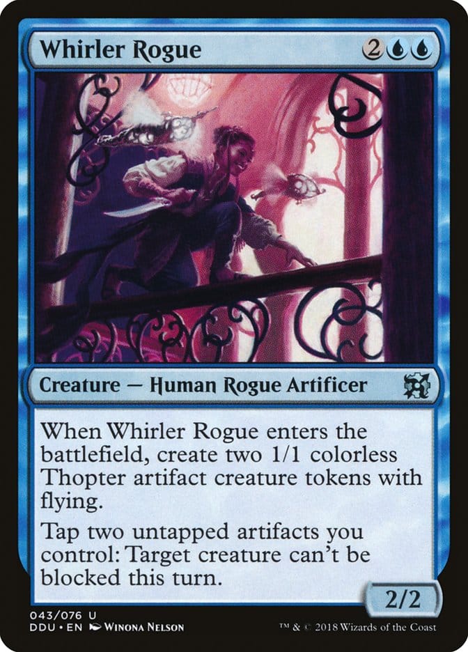Whirler Rogue [Duel Decks: Elves vs. Inventors] Magic: The Gathering