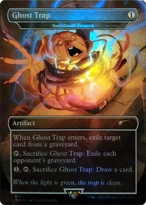 Ghost Trap - Soul-Guide Lantern (Rainbow Foil) [Secret Lair Drop Series] Magic: The Gathering