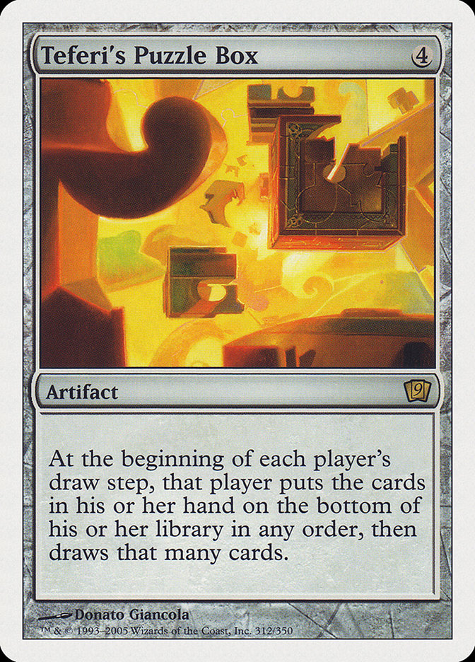 Teferi's Puzzle Box [Ninth Edition] Magic: The Gathering
