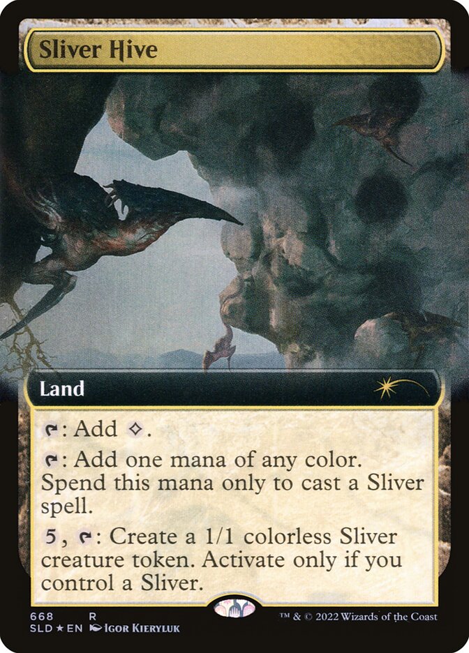 Sliver Hive (Extended Art) [Secret Lair Drop Promos] Magic: The Gathering